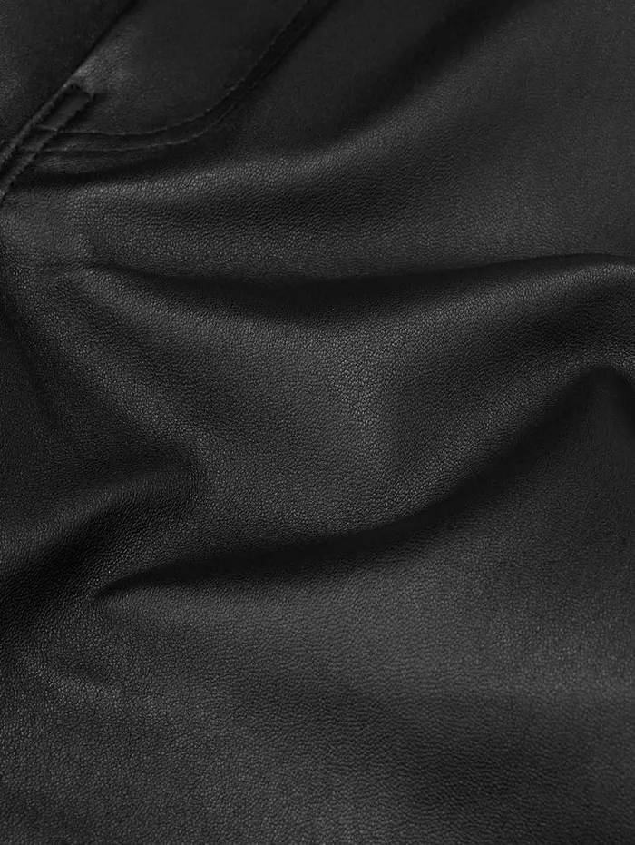 THE ROCKER LEATHER PANTS Black Men John Varvatos Pants