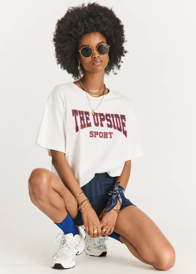 THE UPSIDE Shirts and Tanks Women IVY LEAGUE SAMMI TEE THE UPSIDE Shirts and Tanks Women IVY LEAGUE SAMMI TEE