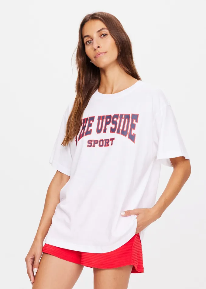 THE UPSIDE Shirts and Tanks Women IVY LEAGUE SAMMI TEE THE UPSIDE Shirts and Tanks Women IVY LEAGUE SAMMI TEE