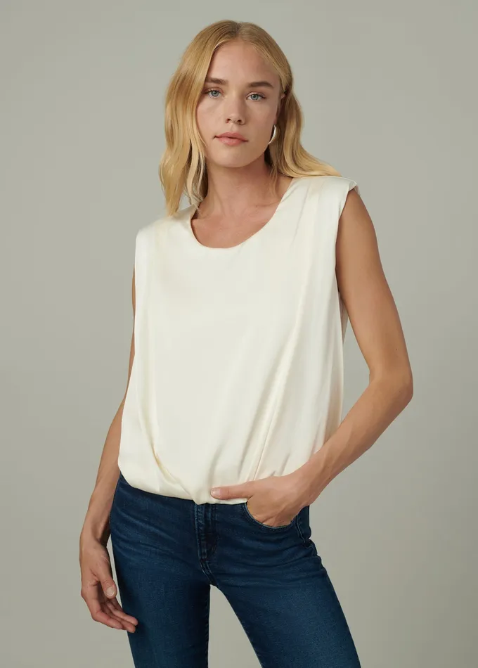 THE VICTORIA SLEEVELESS TOP White Women Tops Joe8217s Jeans