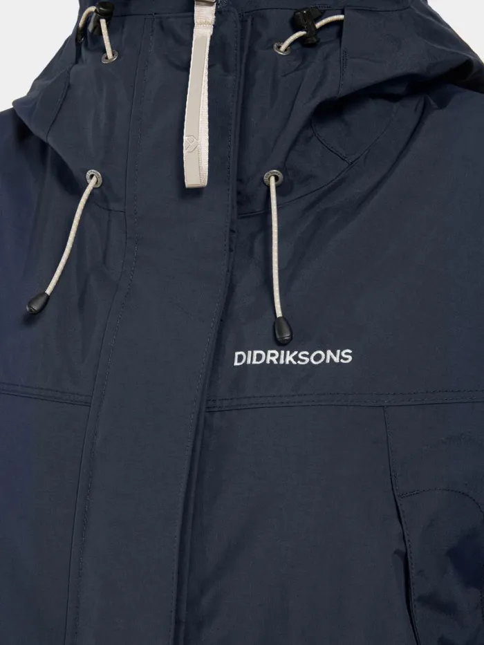 Thelma Parka Dark Night Blue Women Didriksons Parkas