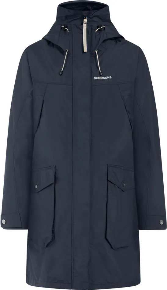 Thelma Parka Dark Night Blue Women Didriksons Parkas