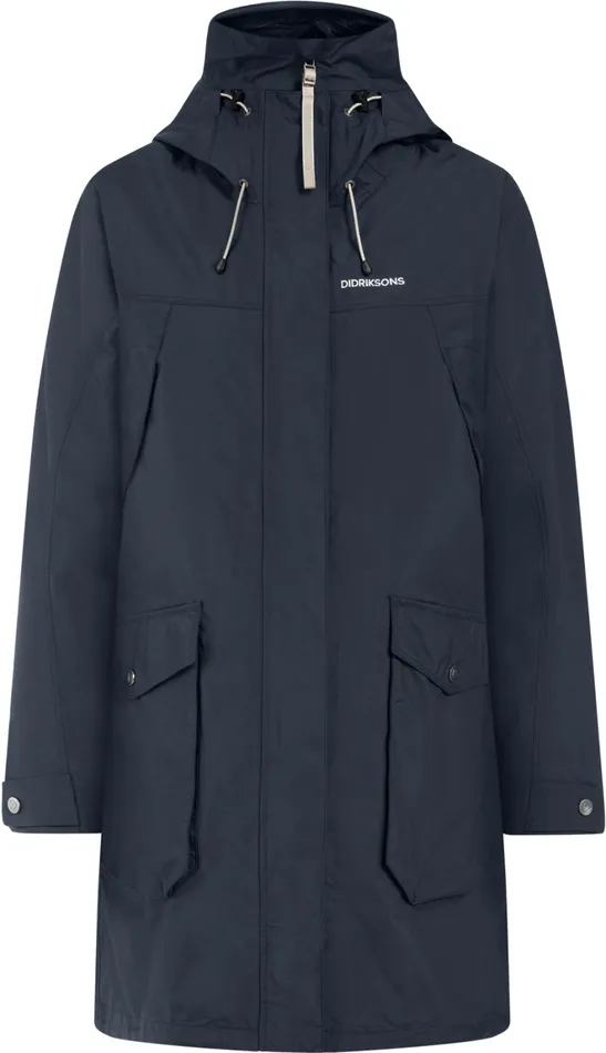 Thelma Parka Dark Night Blue Women Didriksons Parkas