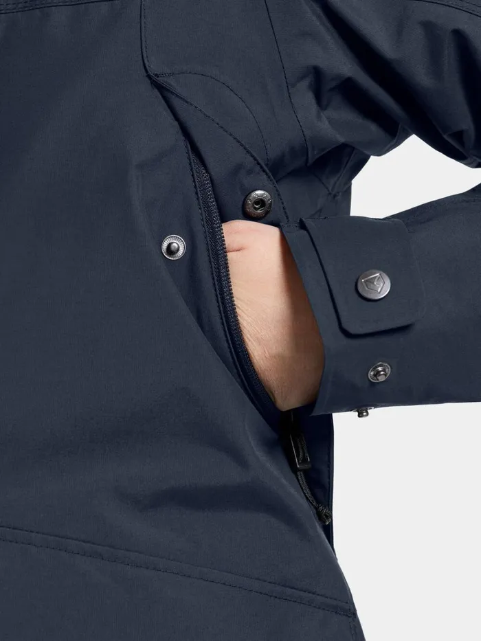 Thelma Parka Dark Night Blue Women Didriksons Parkas