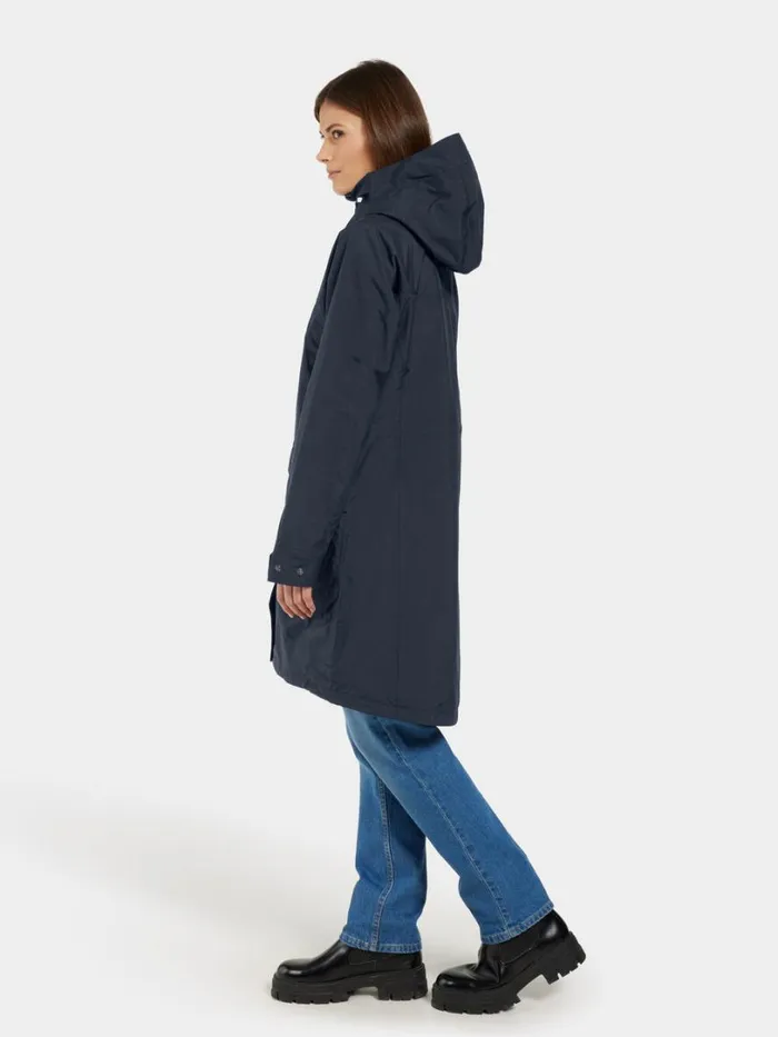 Thelma Parka Dark Night Blue Women Didriksons Parkas