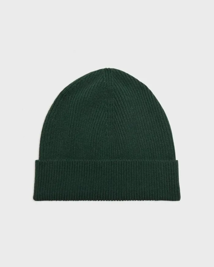 Theory Beanie In Cashmere Hunter Green Women Hats Gloves Scarves Theory Beanie In Cashmere Hunter Green Women Hats Gloves Scarves