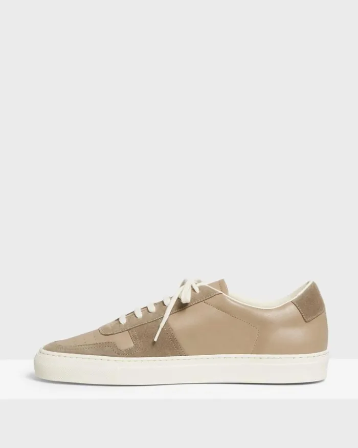 Theory Common Projects Mens BBall LowTop Sneakers Tan Men Shoes Theory Common Projects Mens BBall LowTop Sneakers Tan Men Shoes