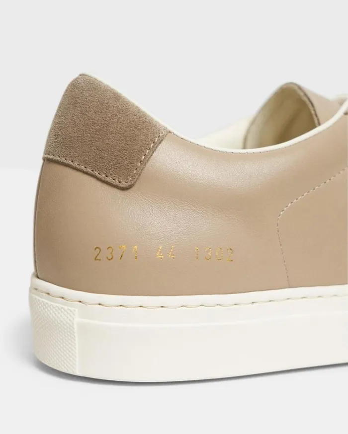 Theory Common Projects Mens BBall LowTop Sneakers Tan Men Shoes Theory Common Projects Mens BBall LowTop Sneakers Tan Men Shoes
