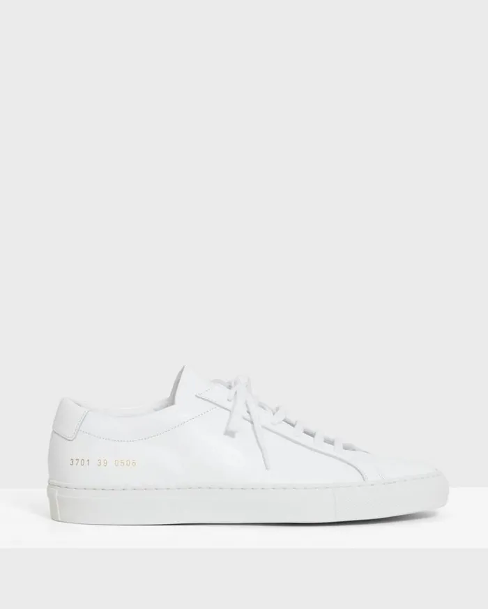 Theory Common Projects Women039s Original Achilles Sneakers White Women Shoes