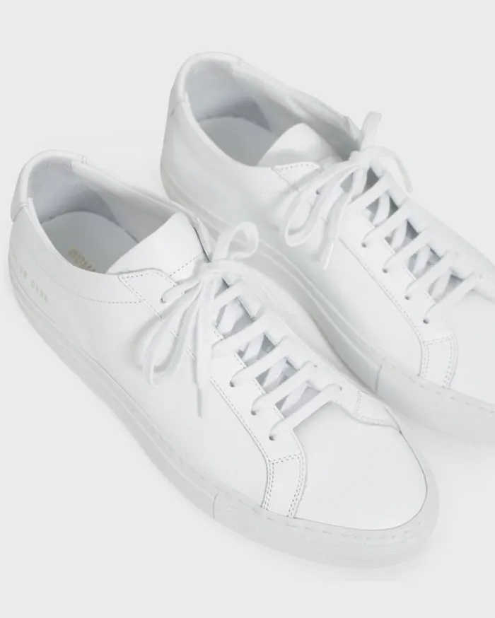 Theory Common Projects Women039s Original Achilles Sneakers White Women Shoes
