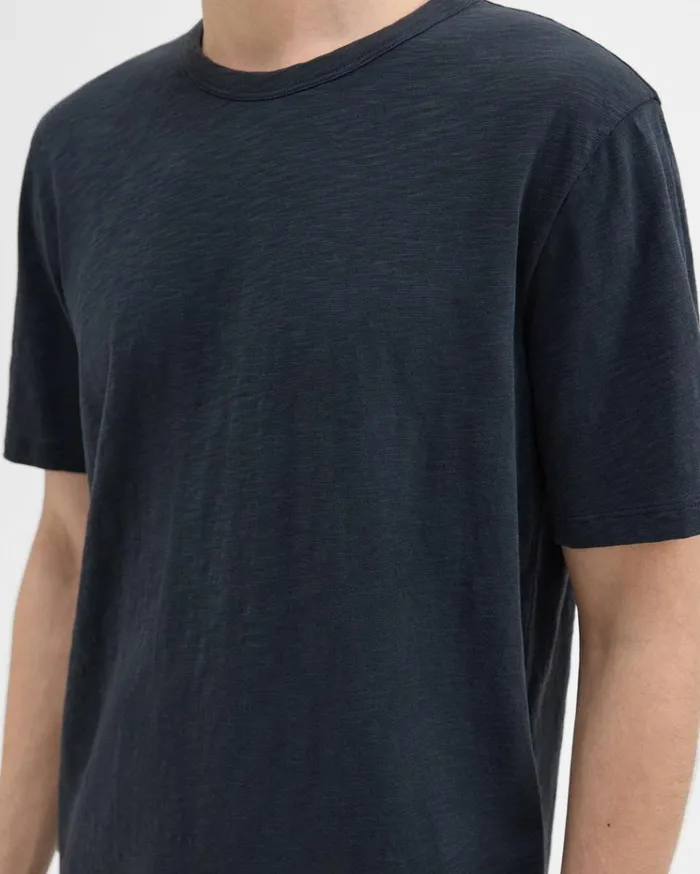 Theory Essential Tee In Cosmos Slub Cotton Eclipse Men TShirts Polos Theory Essential Tee In Cosmos Slub Cotton Eclipse Men TShirts Polos