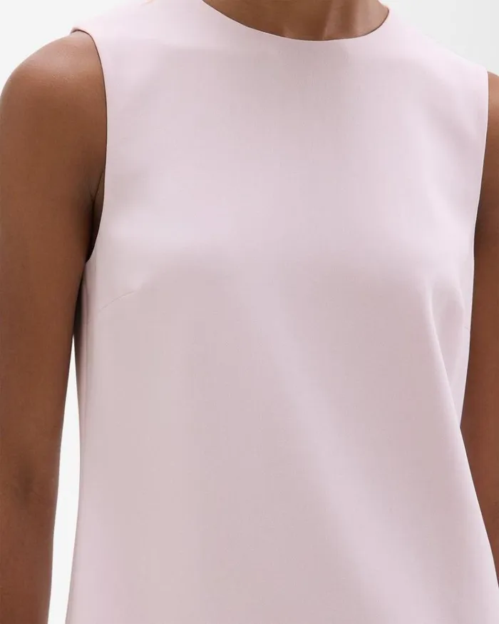 Theory Shift Dress In Admiral Crepe Bloom Women Dresses
