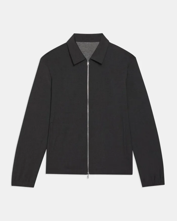 Theory Zerega Jacket In Motion Bonded Pestle Melangegrey Melange Men Blazers Jackets Theory Zerega Jacket In Motion Bonded Pestle Melangegrey Melange Men Blazers Jackets