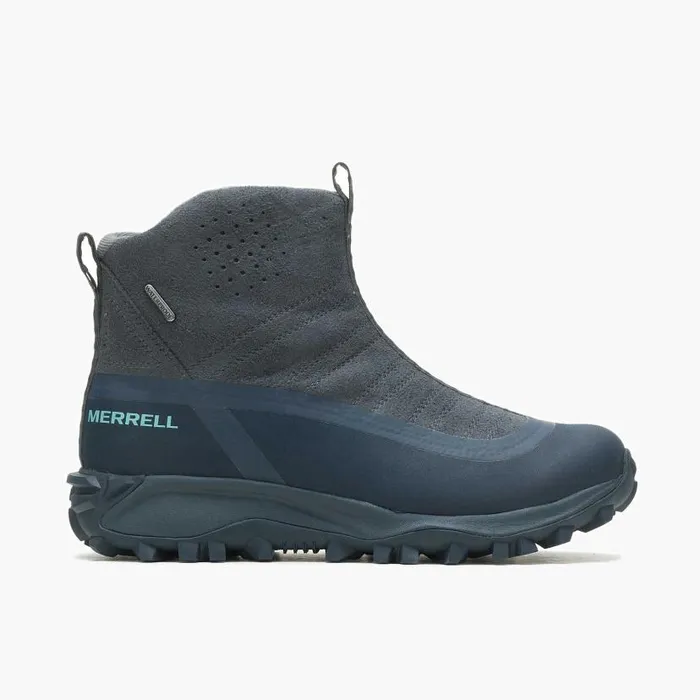 Thermo Snowdrift Zip Mid Shell Granite Women Merrell Boots