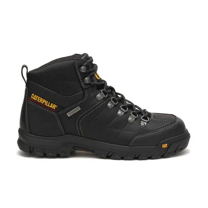 Threshold Waterproof Steel Toe Work Boot Black Men Cat Footwear Steel Toe