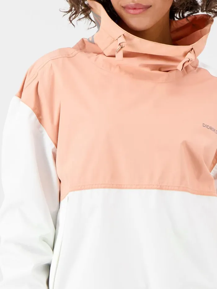 Thyra Jacket Whitepinkwhite Women Didriksons Spring Jackets Thyra Jacket Whitepinkwhite Women Didriksons Spring Jackets