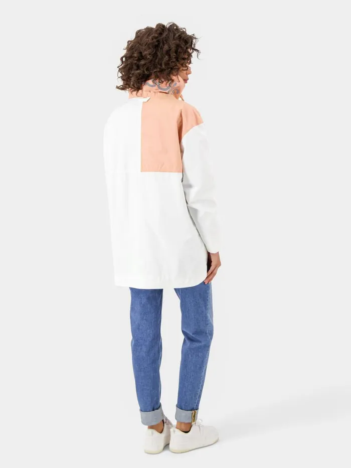 Thyra Jacket Whitepinkwhite Women Didriksons Spring Jackets Thyra Jacket Whitepinkwhite Women Didriksons Spring Jackets
