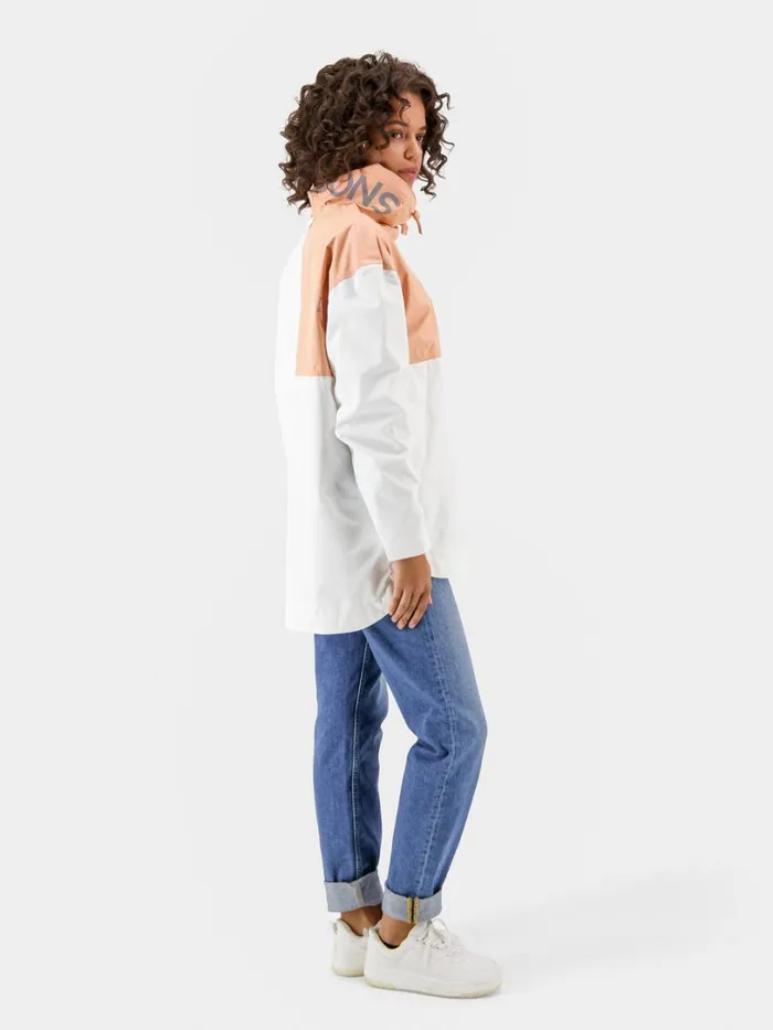 Thyra Jacket Whitepinkwhite Women Didriksons Spring Jackets Thyra Jacket Whitepinkwhite Women Didriksons Spring Jackets