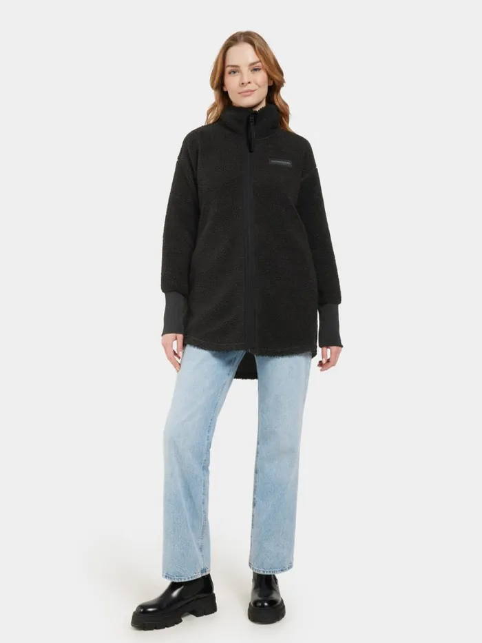 Tola FullZip Black Women Didriksons Spring Jackets