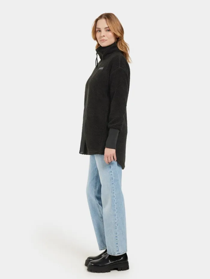 Tola FullZip Black Women Didriksons Spring Jackets