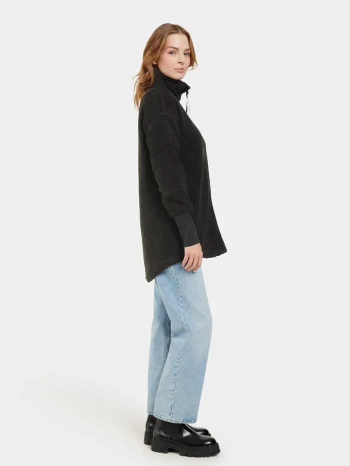 Tola FullZip Black Women Didriksons Spring Jackets