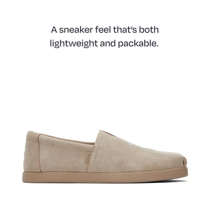 Toms Alpargatas Alp FWD Dune Distressed Suede 8211 Men