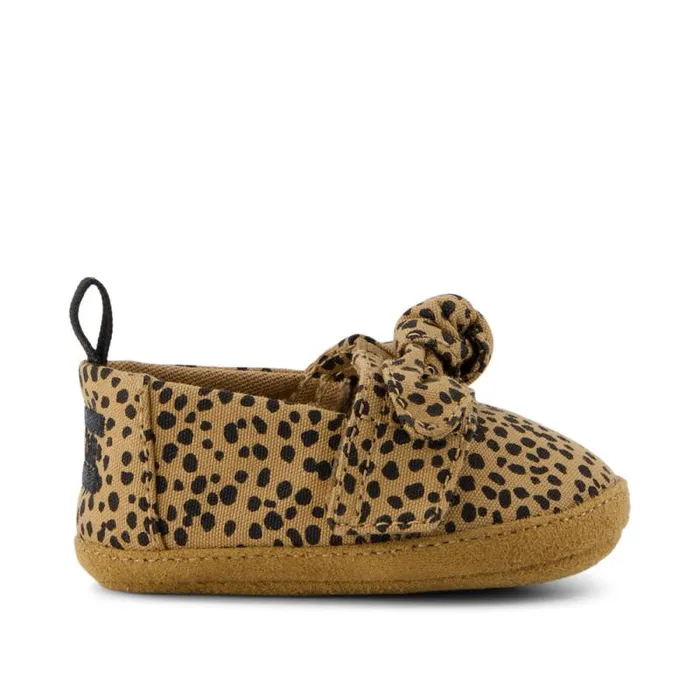 Toms Alpargatas Layette Alpargata Crib Shoe Tan Mini Cheetah 8211 Kids