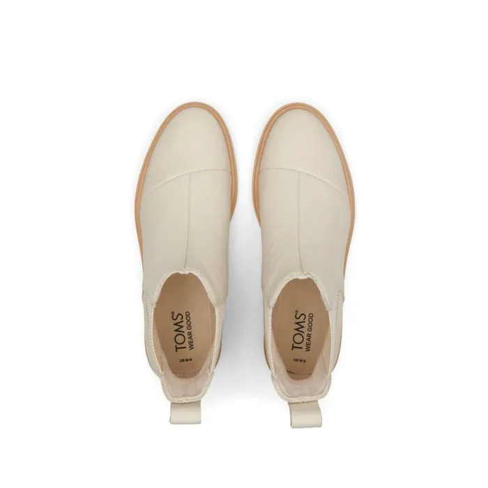 Toms Boots and Booties Charlie Boot Light Sand Leather 8211 Women Toms Boots and Booties Charlie Boot Light Sand Leather 8211 Women