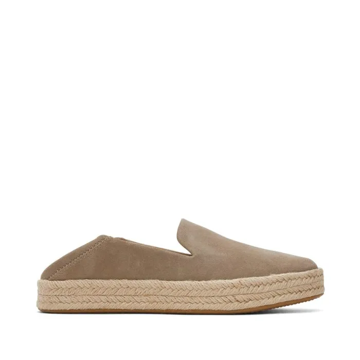 Toms Espadrilles Carolina Espadrille Suede Dune 8211 Women Toms Espadrilles Carolina Espadrille Suede Dune 8211 Women
