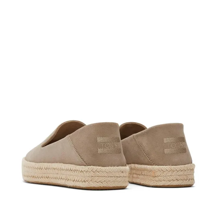 Toms Espadrilles Carolina Espadrille Suede Dune 8211 Women Toms Espadrilles Carolina Espadrille Suede Dune 8211 Women