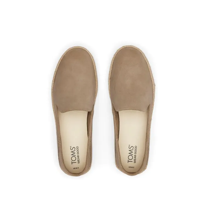 Toms Espadrilles Carolina Espadrille Suede Dune 8211 Women Toms Espadrilles Carolina Espadrille Suede Dune 8211 Women