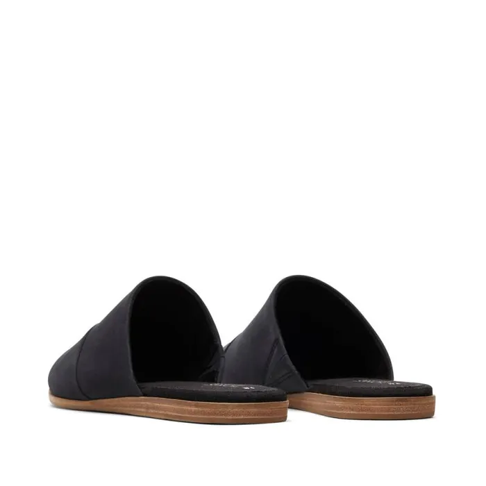 Toms Flats and Loafers Jade Flat Black Leather 8211 Women