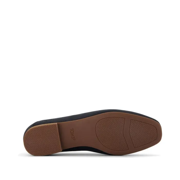 Toms Flats and Loafers Lara Flat Black Leather 8211 Women
