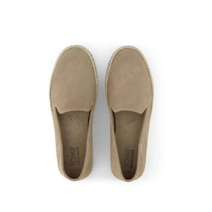Toms Slip Ons Carolina Espadrille Dune 8211 Women Toms Slip Ons Carolina Espadrille Dune 8211 Women