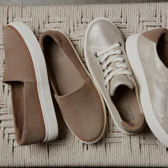 Toms Slip Ons Kameron Slip On Sneaker Suede Dune 8211 Women Toms Slip Ons Kameron Slip On Sneaker Suede Dune 8211 Women