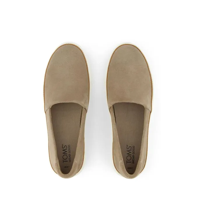 Toms Slip Ons Kameron Slip On Sneaker Suede Dune 8211 Women Toms Slip Ons Kameron Slip On Sneaker Suede Dune 8211 Women