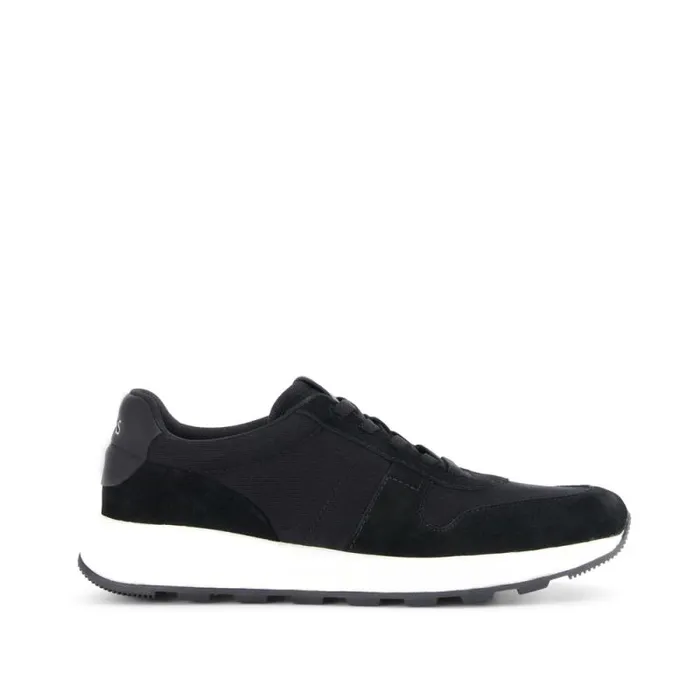 Toms Slip Ons TRVL LITE Retro Runner Sneaker Water Repellent Black Suede 8211 Men Toms Slip Ons TRVL LITE Retro Runner Sneaker Water Repellent Black Suede 8211 Men
