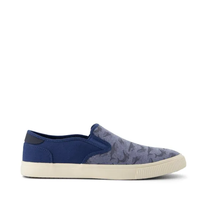 Toms Sneakers Baja Slip On Sneaker Blue Whales Glow In The Dark 8211 Men