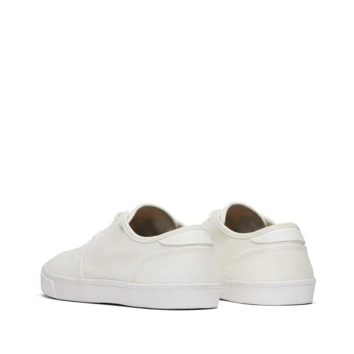 Toms Sneakers Carlo LaceUp Sneaker White Canvas 8211 Men Toms Sneakers Carlo LaceUp Sneaker White Canvas 8211 Men