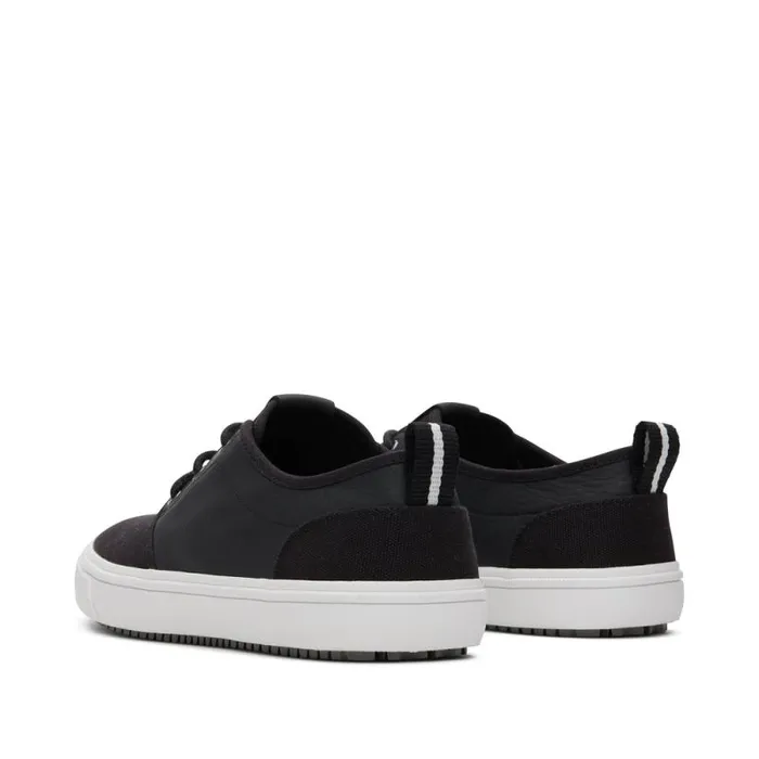 Toms Sneakers Carlo Terrain LaceUp Sneaker Black Leather Water Resistant 8211 Men Toms Sneakers Carlo Terrain LaceUp Sneaker Black Leather Water Resistant 8211 Men