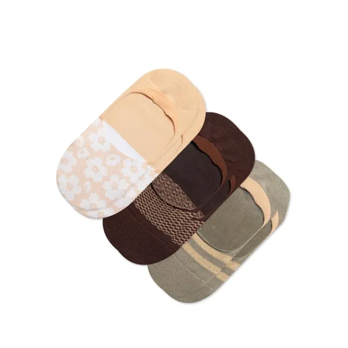 Toms Socks Classic No Show Socks 3 Pack Desert 8211 Gear