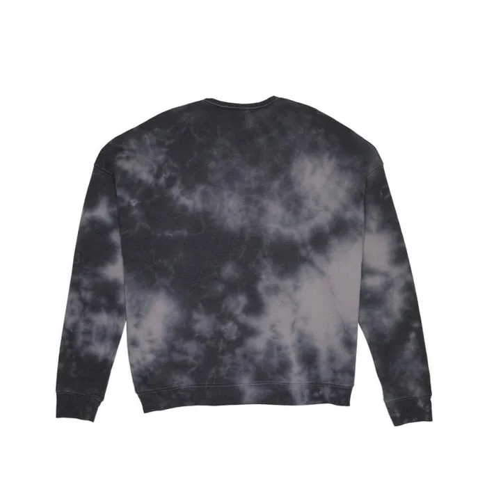 Toms Sweatshirts TOMS Fleece Crewneck Sweatshirt Black Tiedye 8211 Gear Toms Sweatshirts TOMS Fleece Crewneck Sweatshirt Black Tiedye 8211 Gear
