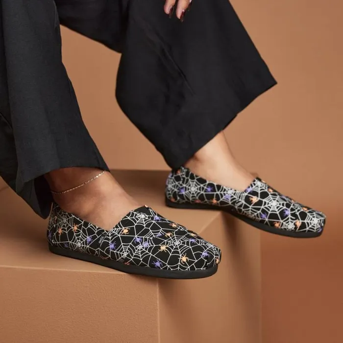 Toms TOMS Classics Alpargata Cloudbound Black Glow In The Dark Spiders 8211 Women Toms TOMS Classics Alpargata Cloudbound Black Glow In The Dark Spiders 8211 Women