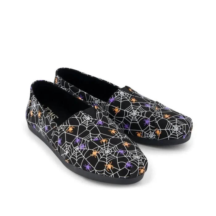 Toms TOMS Classics Alpargata Cloudbound Black Glow In The Dark Spiders 8211 Women Toms TOMS Classics Alpargata Cloudbound Black Glow In The Dark Spiders 8211 Women