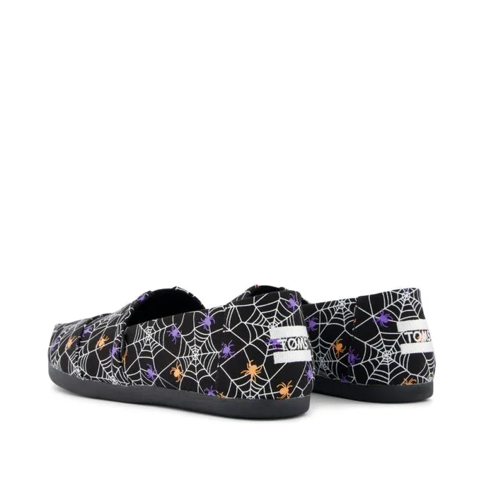 Toms TOMS Classics Alpargata Cloudbound Black Glow In The Dark Spiders 8211 Women Toms TOMS Classics Alpargata Cloudbound Black Glow In The Dark Spiders 8211 Women