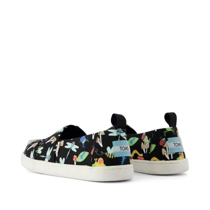 Toms TOMS Classics Alpargata Kids Shoe Glow In The Dark Bugs 8211 KidsWomen Toms TOMS Classics Alpargata Kids Shoe Glow In The Dark Bugs 8211 KidsWomen