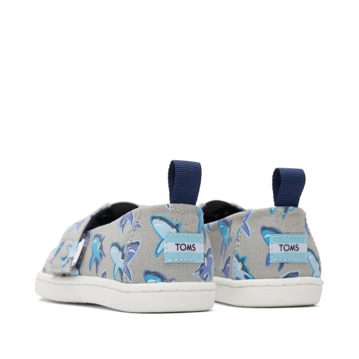 Toms TOMS Classics Alpargata Toddler Shoe Great White Sharks 8211 KidsWomen Toms TOMS Classics Alpargata Toddler Shoe Great White Sharks 8211 KidsWomen