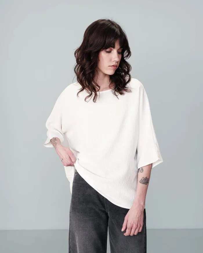 TOP ECRU NAVEL Shop Grace and Mila 34 Sleeves Tshirts