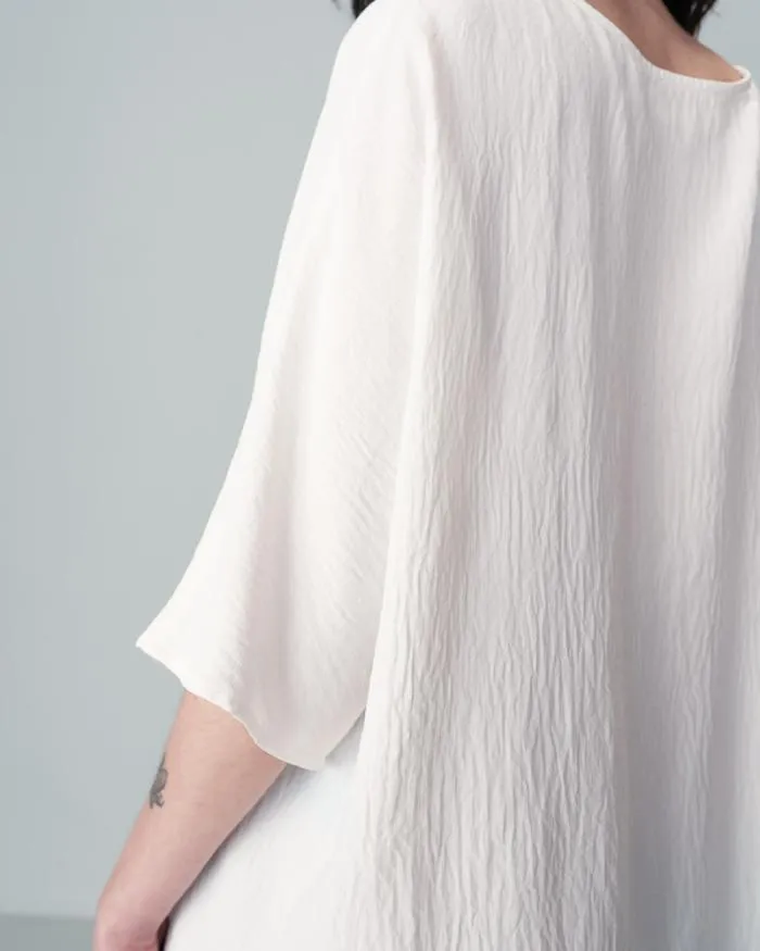 TOP ECRU NAVEL Shop Grace and Mila 34 Sleeves Tshirts