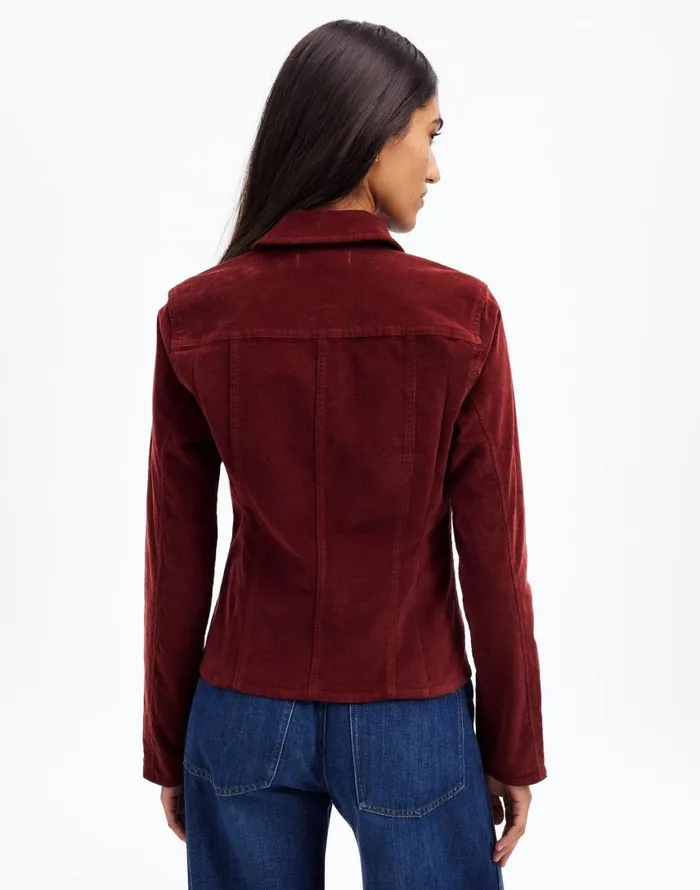 Tops and Shirts Women Madewell Shrunken ButtonFront Shirt Cabernet